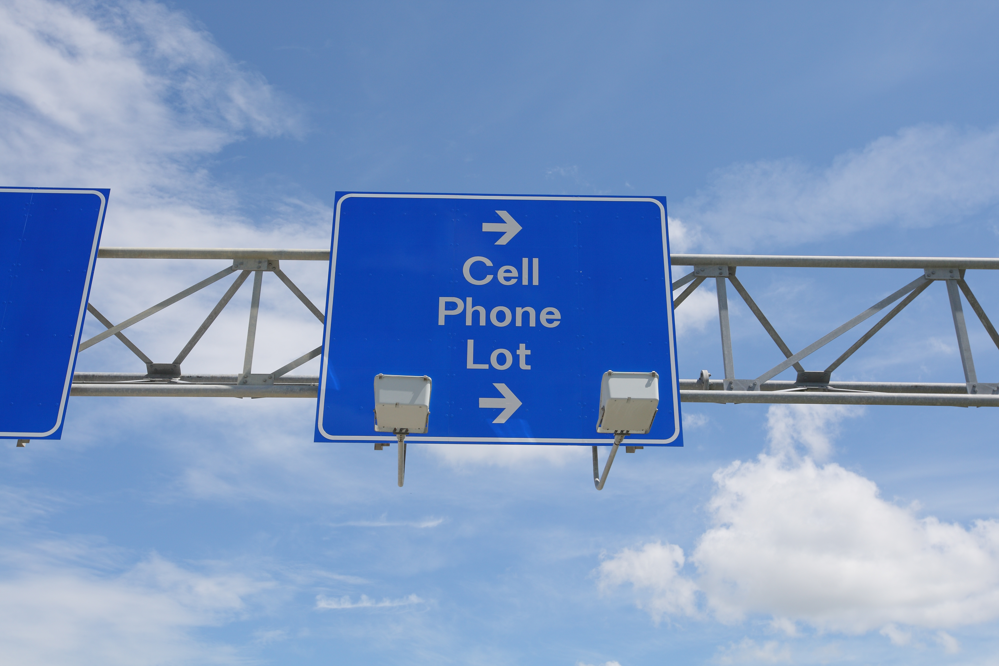 Cell Phone Lot 2 on Air Cargo Lane
