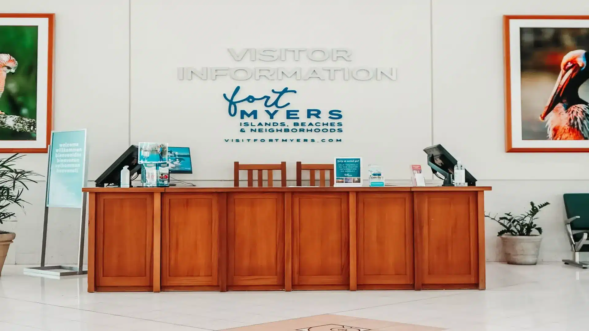 Visitor Information Booths